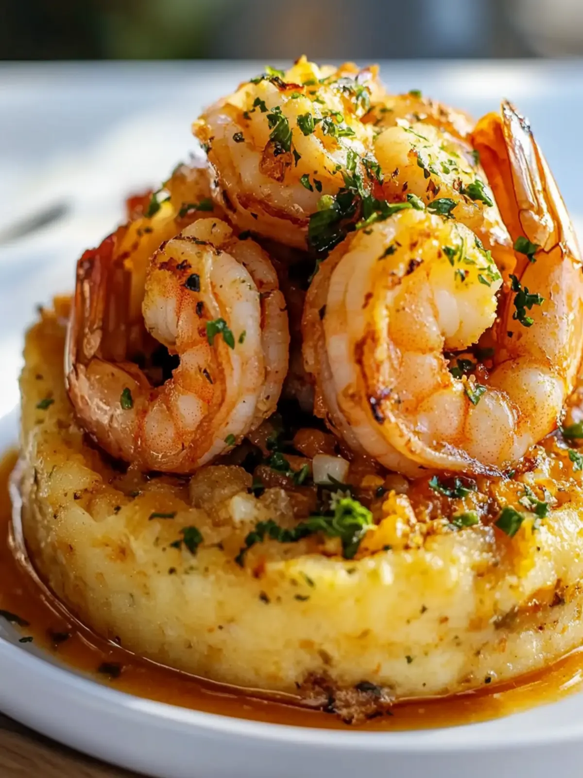 Savor Garlic Shrimp Mofongo for a Flavorful Feast 2 Garlic Shrimp Mofongo