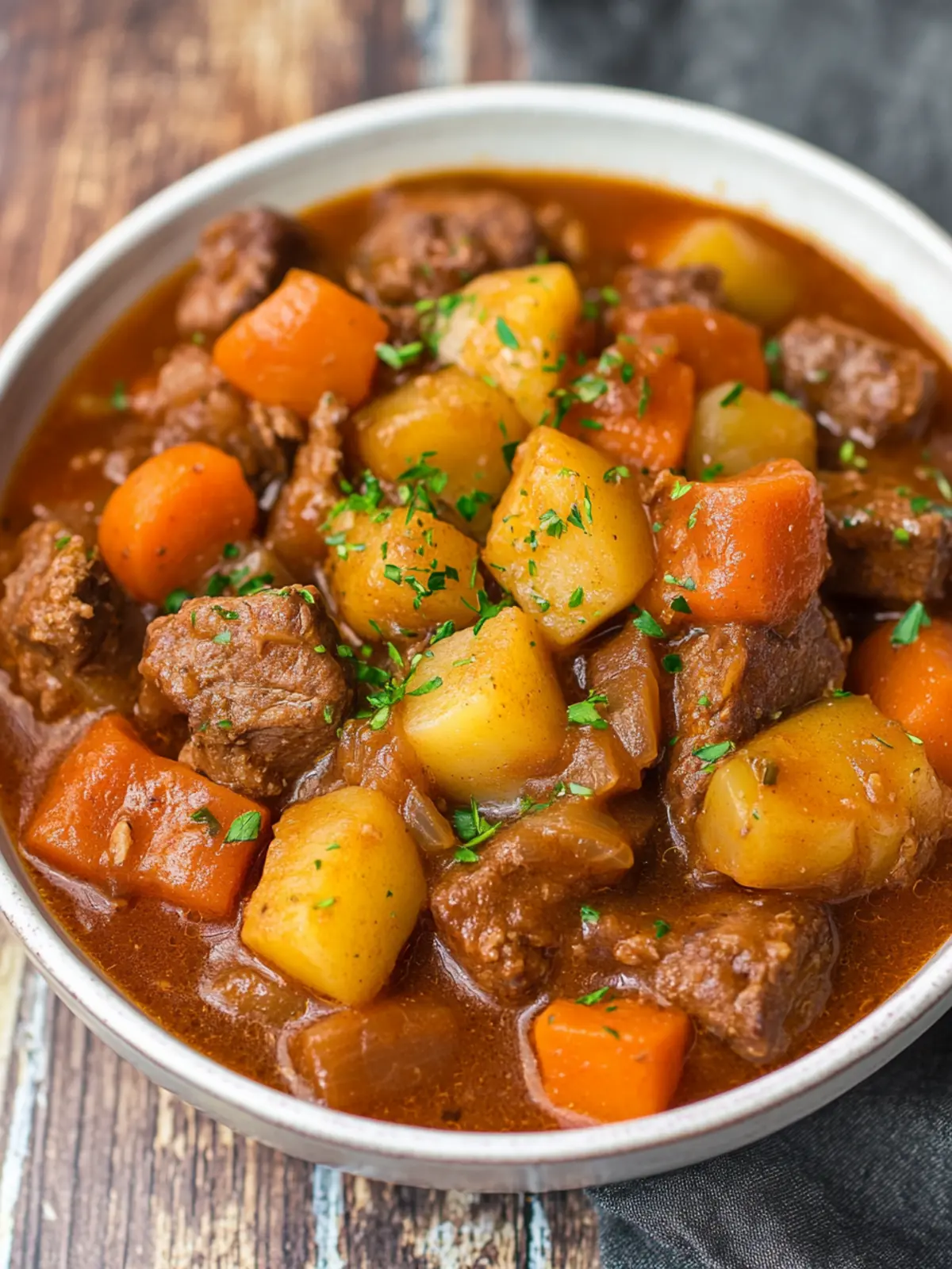 Root Beer Infused Slow Cooker Beef Stew for Cozy Nights 2 Slow Cooker Beef Stew