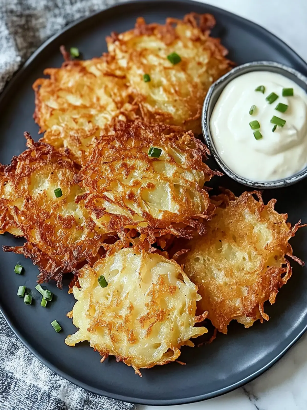 Crispiest Potato Latkes Recipe That'll Wow Your Taste Buds 2 Crispiest Potato Latkes