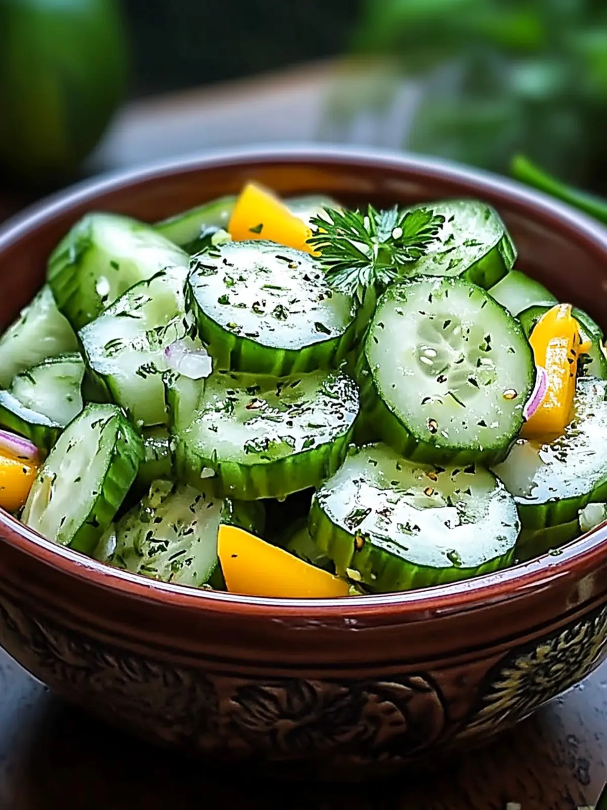 Mom's Cucumber Salad: Your Summer Side Dish Makeover 5 Mom’s Cucumber Salad