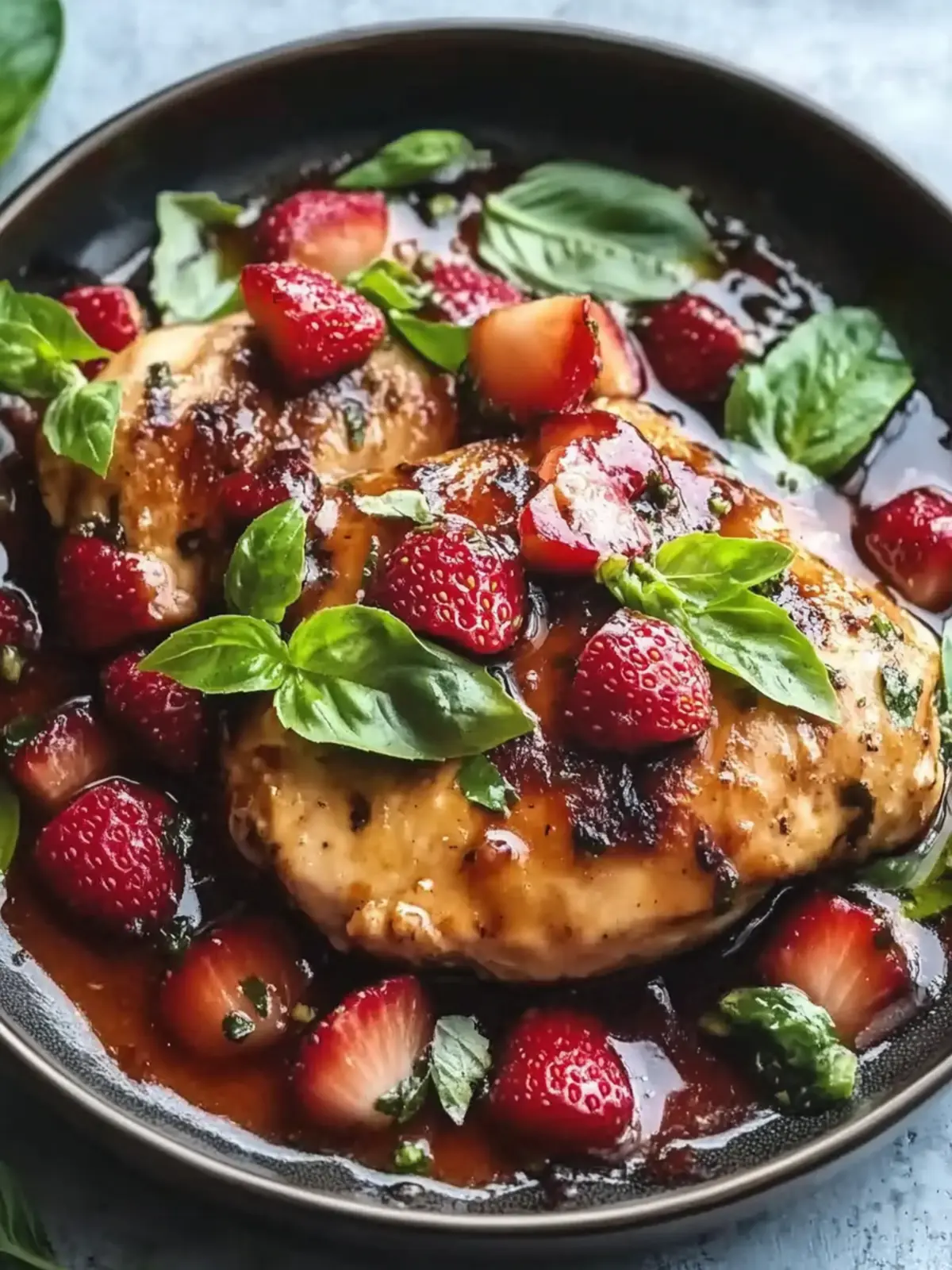 Strawberry Basil Chicken: A Refreshing Summer Festivity 4 Strawberry Basil Chicken