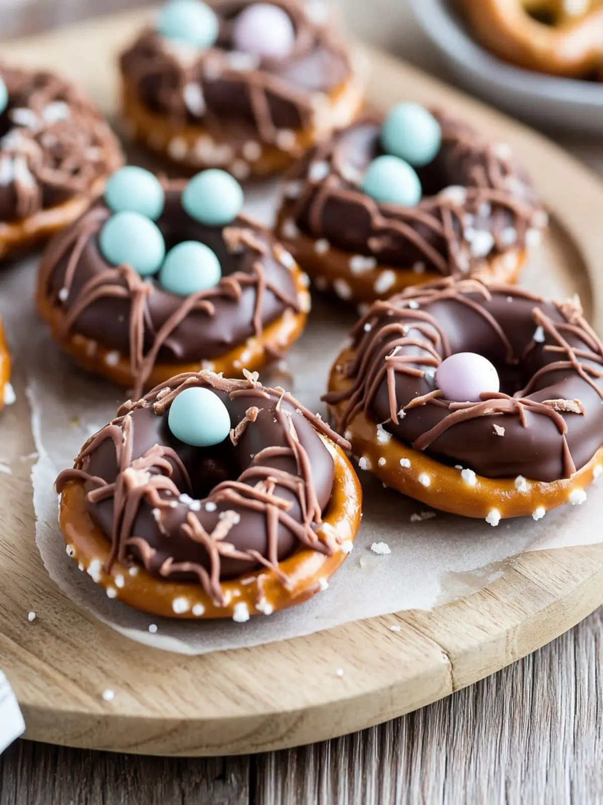 Chocolate-Covered Pretzel Nests: Quick, Fun No-Bake Treats 2 Chocolate-Covered Pretzel Nests