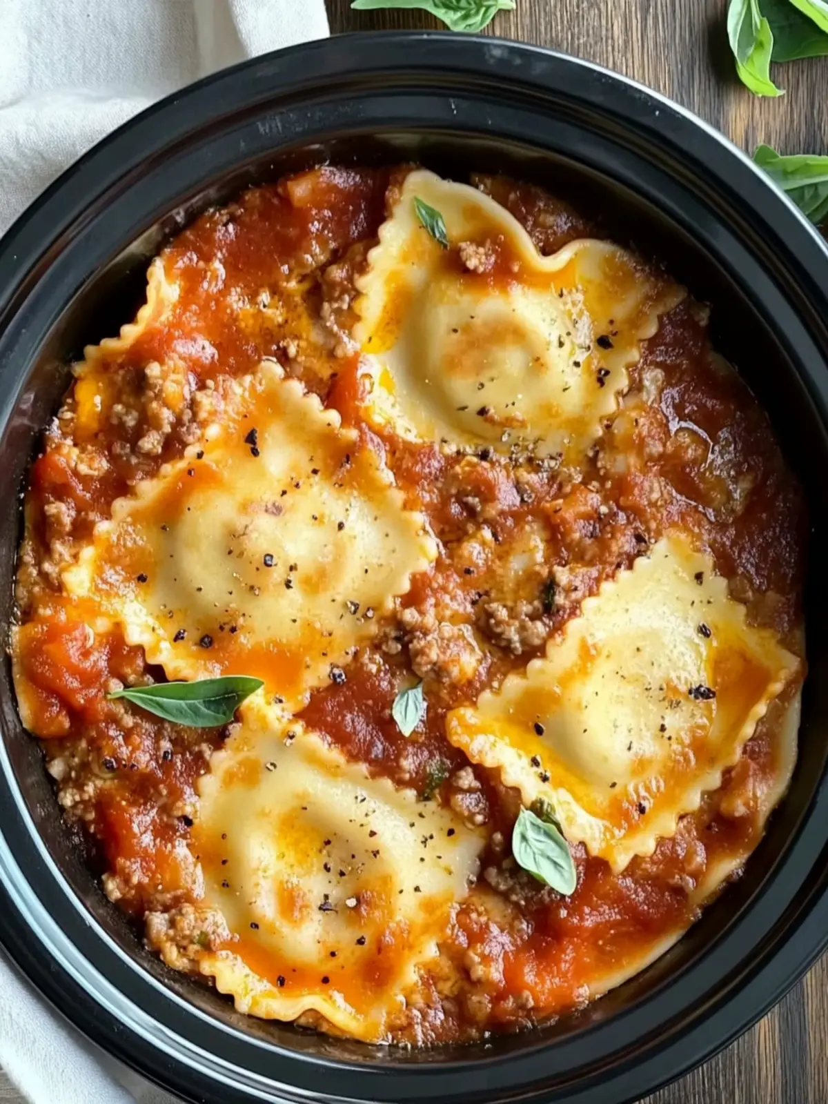 Crockpot Ravioli Lasagna: Effortless Comfort in Every Bite 3 Crockpot Ravioli Lasagna