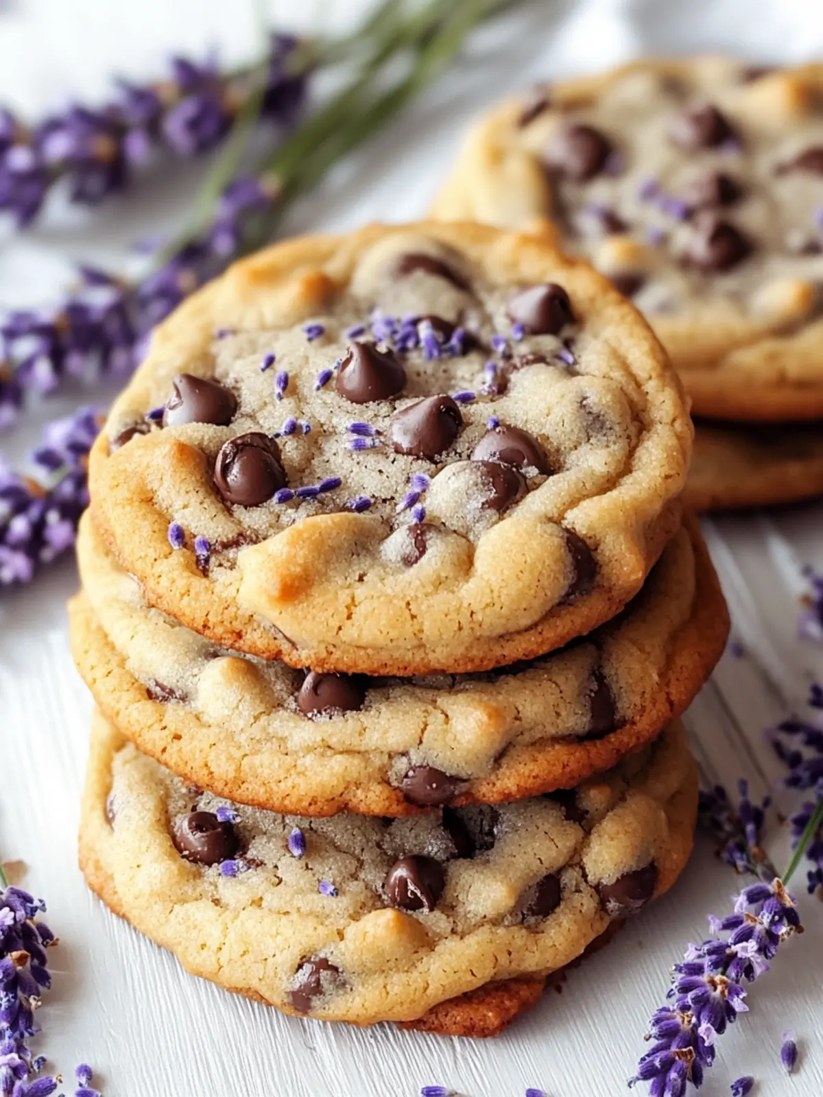 Lavender Chocolate Chip Cookies – A Delightful Twist on Comfort 4 Lavender Chocolate Chip Cookies
