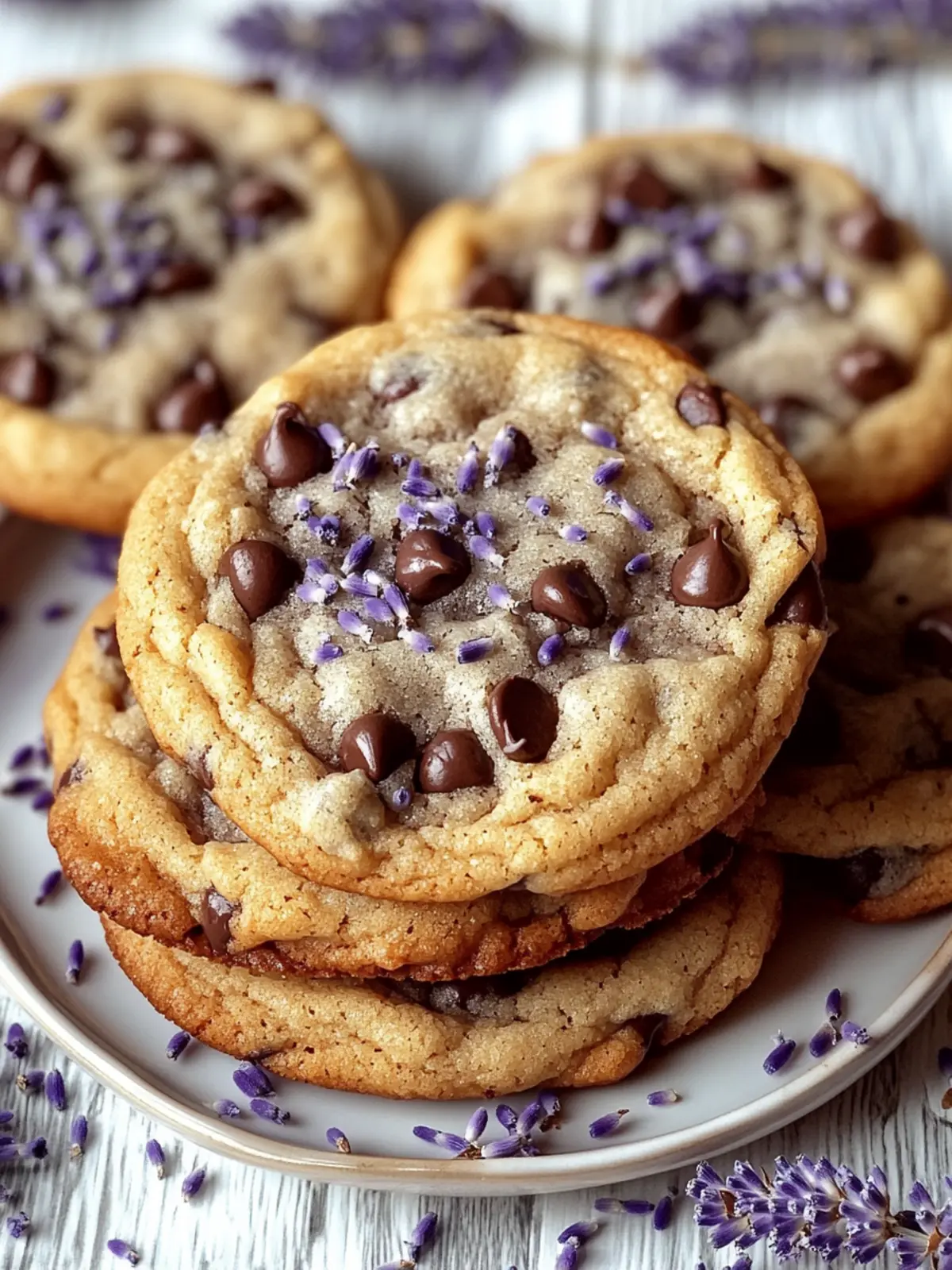 Lavender Chocolate Chip Cookies – A Delightful Twist on Comfort 3 Lavender Chocolate Chip Cookies