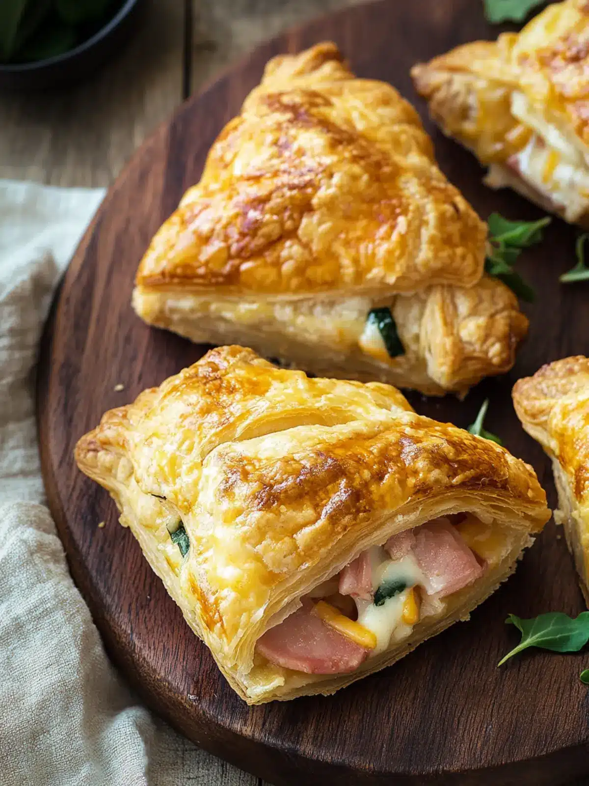Irresistible Ham and Cheese Puff Pastry for Easy Snacking 5 Ham and Cheese Puff Pastry