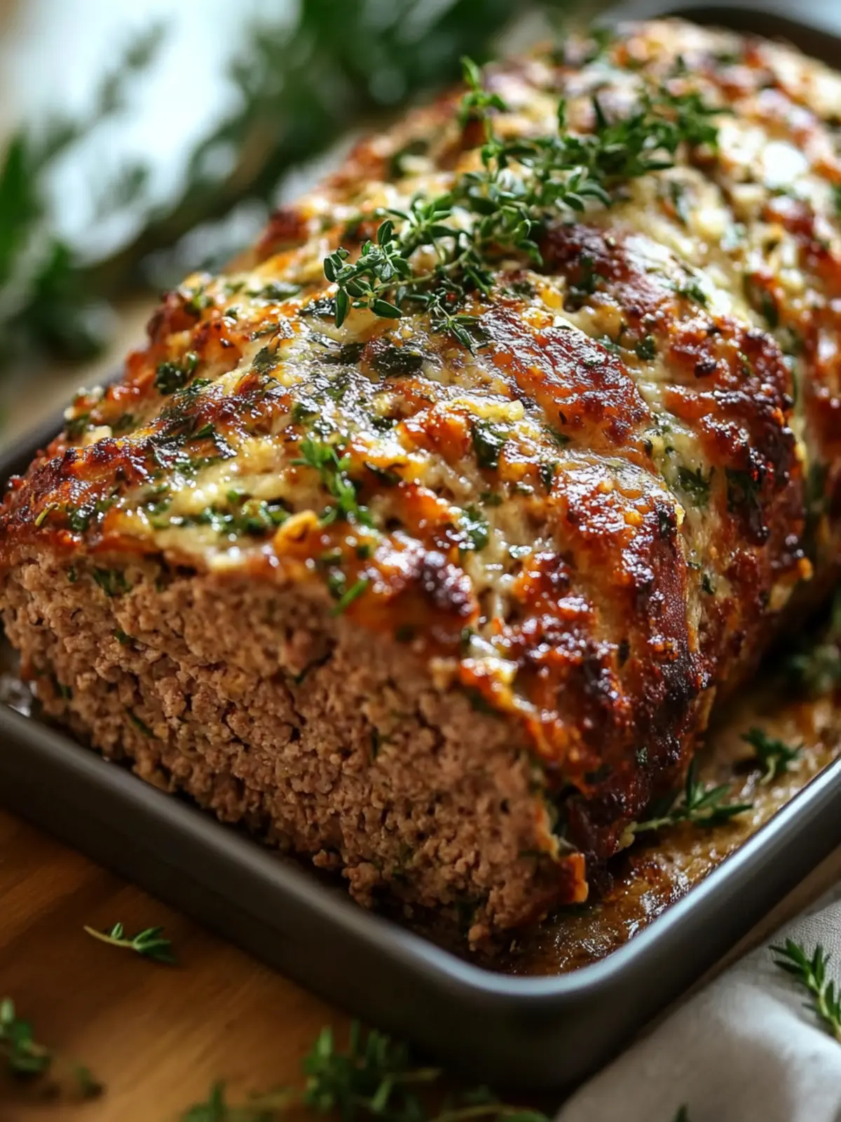Herb-Crusted Parmesan Meatloaf for Flavor-Packed Comfort Food 5 Herb-Crusted Parmesan Meatloaf