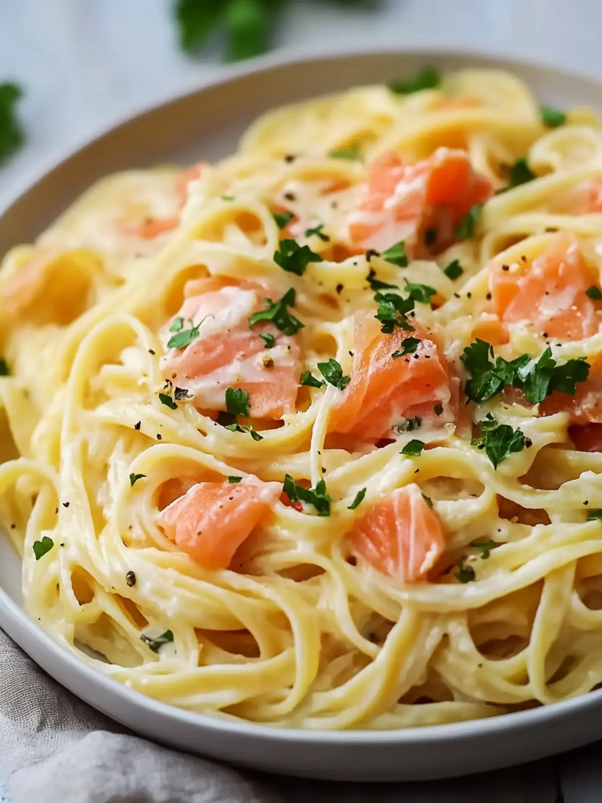 Irresistible Smoked Salmon Linguine Ready in Just 30 Minutes 5 Smoked Salmon Linguine
