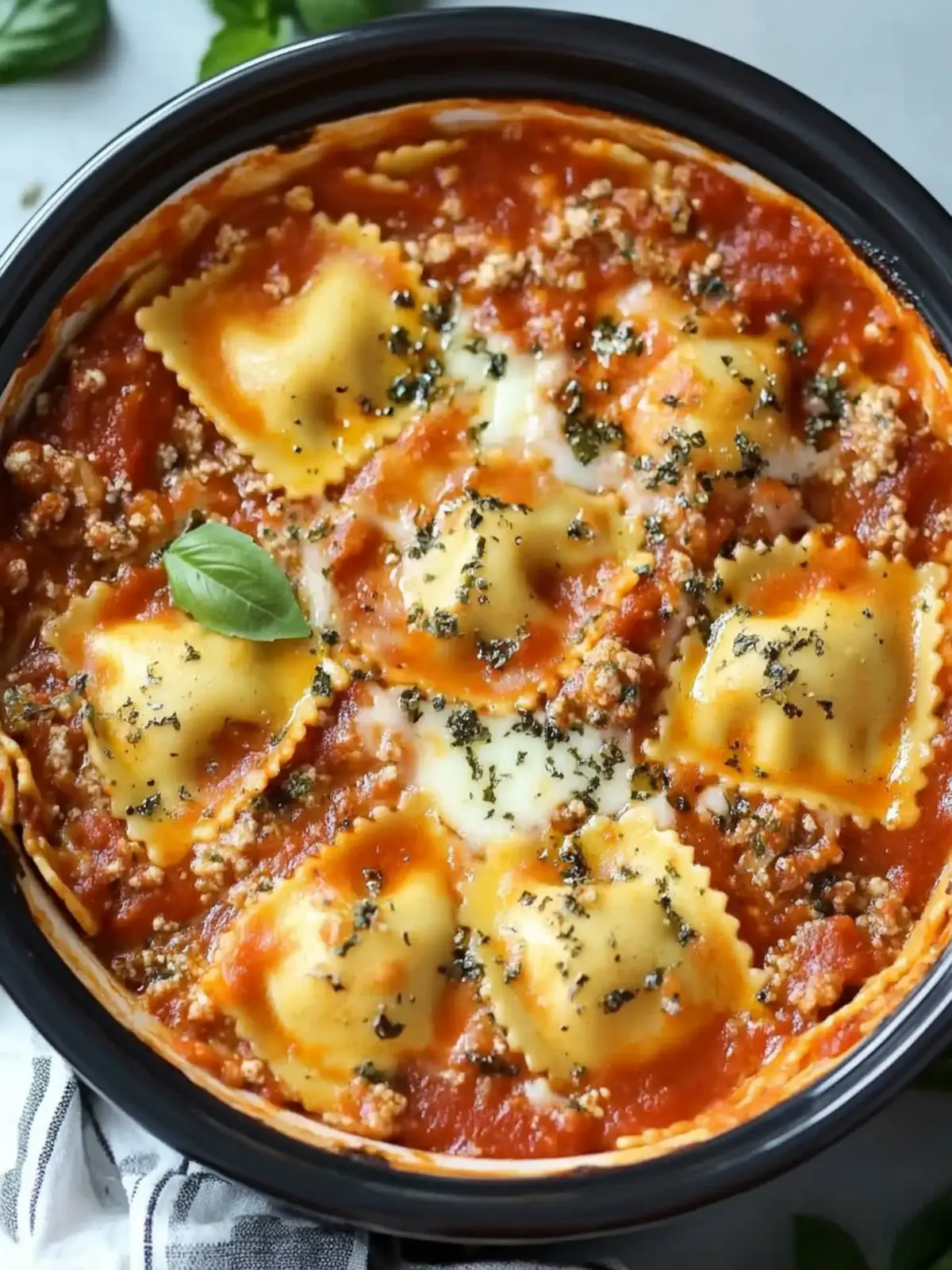 Crockpot Ravioli Lasagna: Effortless Comfort in Every Bite 5 Crockpot Ravioli Lasagna
