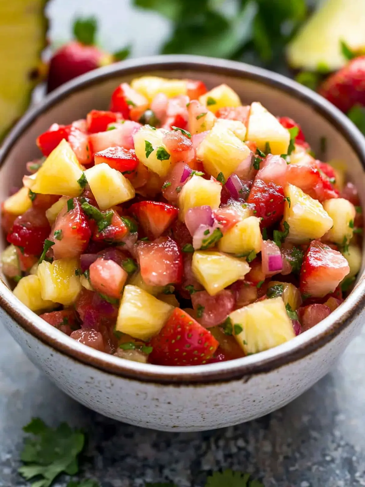 Fresh Strawberry Pineapple Salsa: A Sweet Flavor Explosion 3 Strawberry Pineapple Salsa
