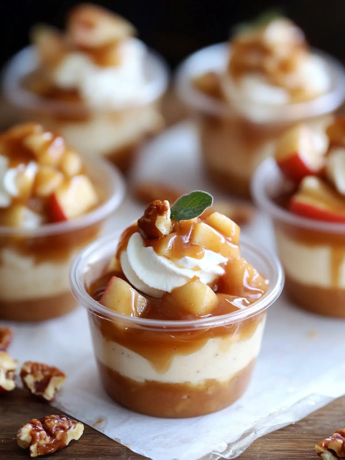 Sweet Caramel Apple Dessert Cups That Feel Like Fall in Every Bite 3 Caramel Apple Dessert Cups