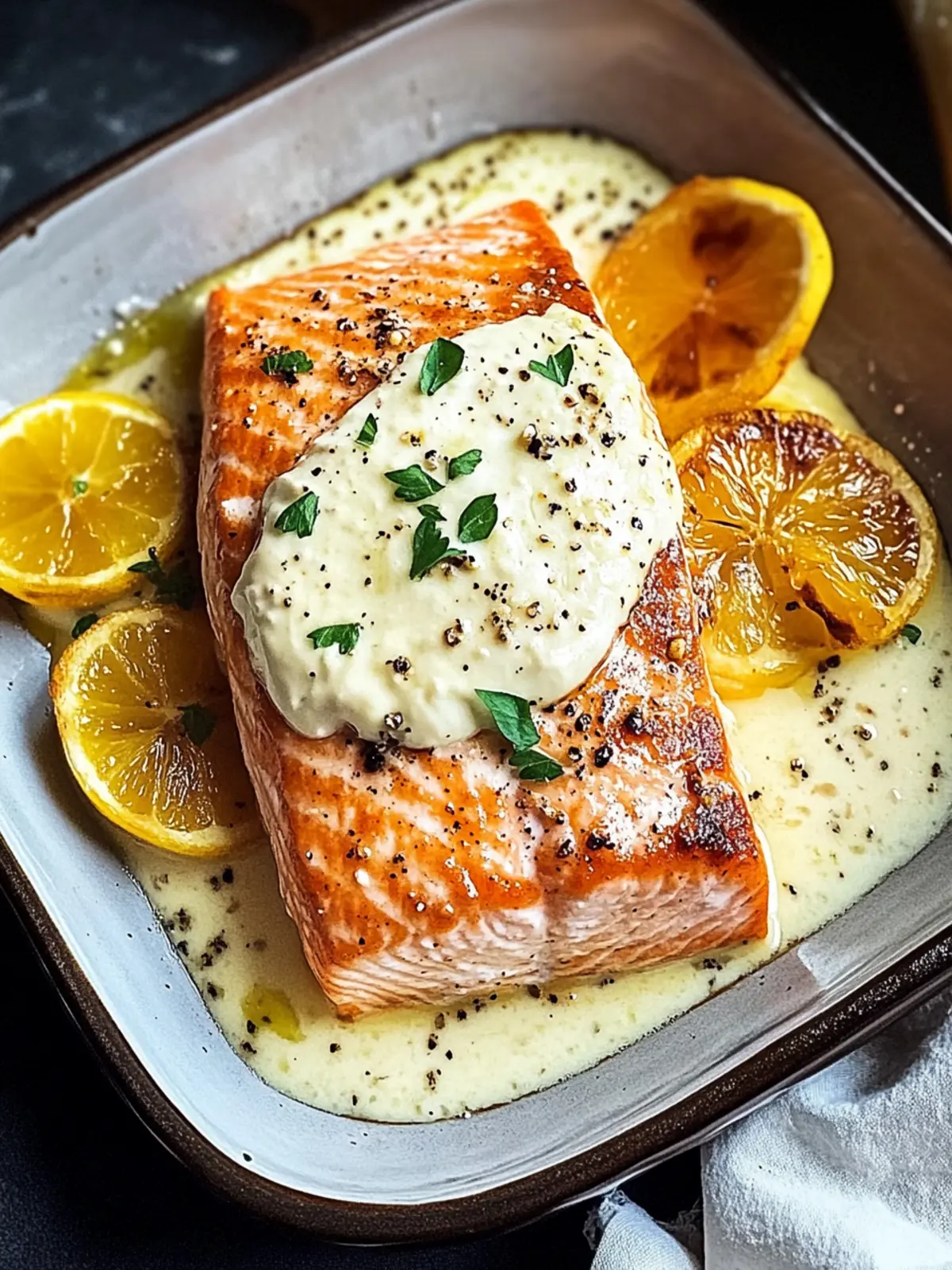 Baked Boursin Salmon - A Creamy Delight Made Easy 3 Baked Boursin Salmon