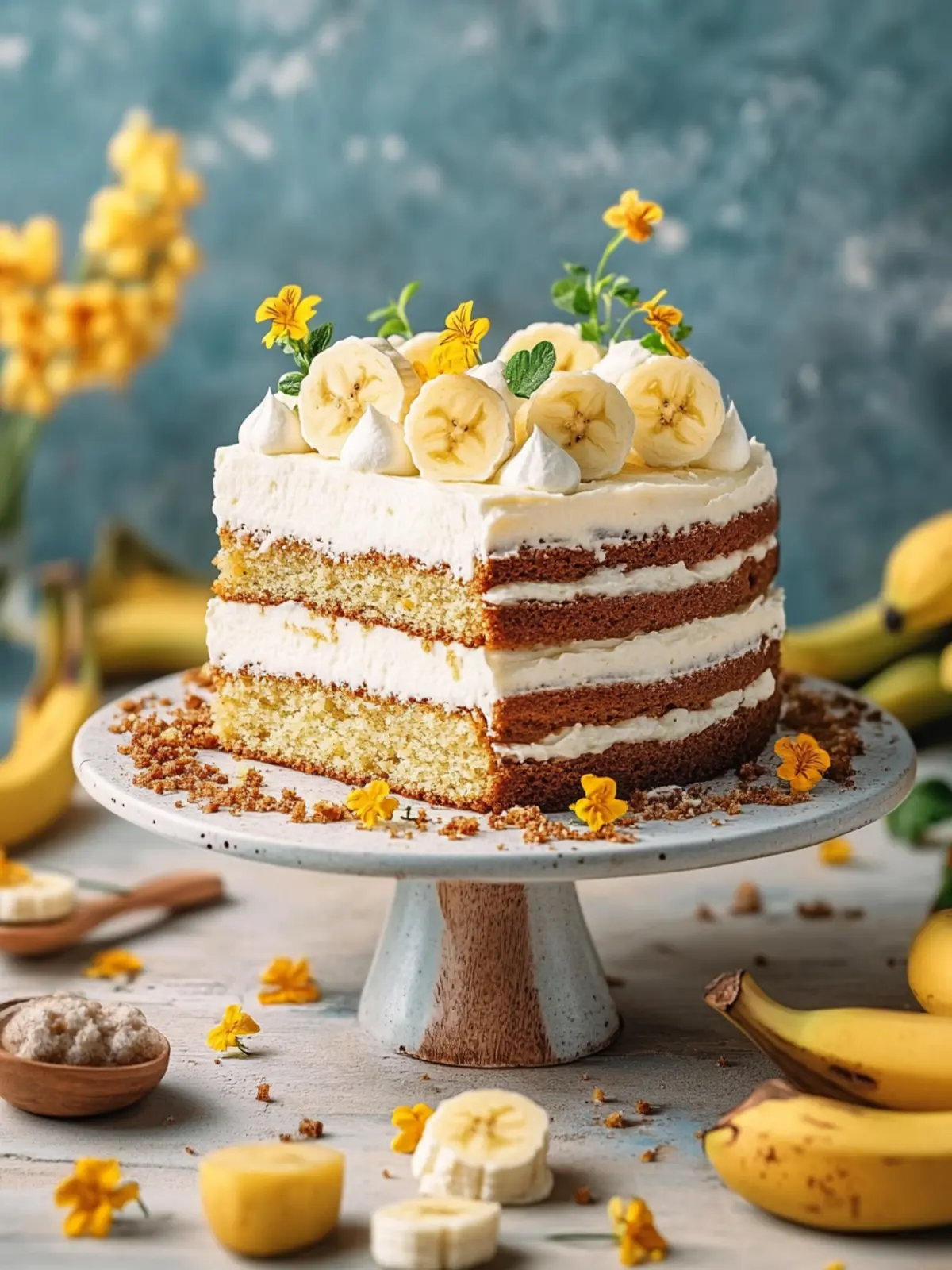 Irresistibly Moist Banana Cake You’ll Make Again and Again 3 Banana Cake