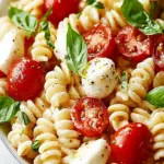Creamy Caprese Pasta Salad: Chill Out with This Summer Delight 6 Creamy Caprese Pasta Salad
