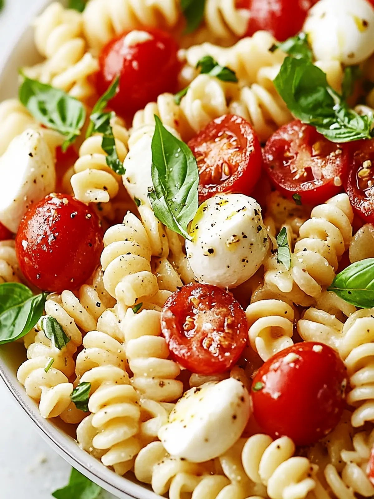 Creamy Caprese Pasta Salad: Chill Out with This Summer Delight 5 Creamy Caprese Pasta Salad