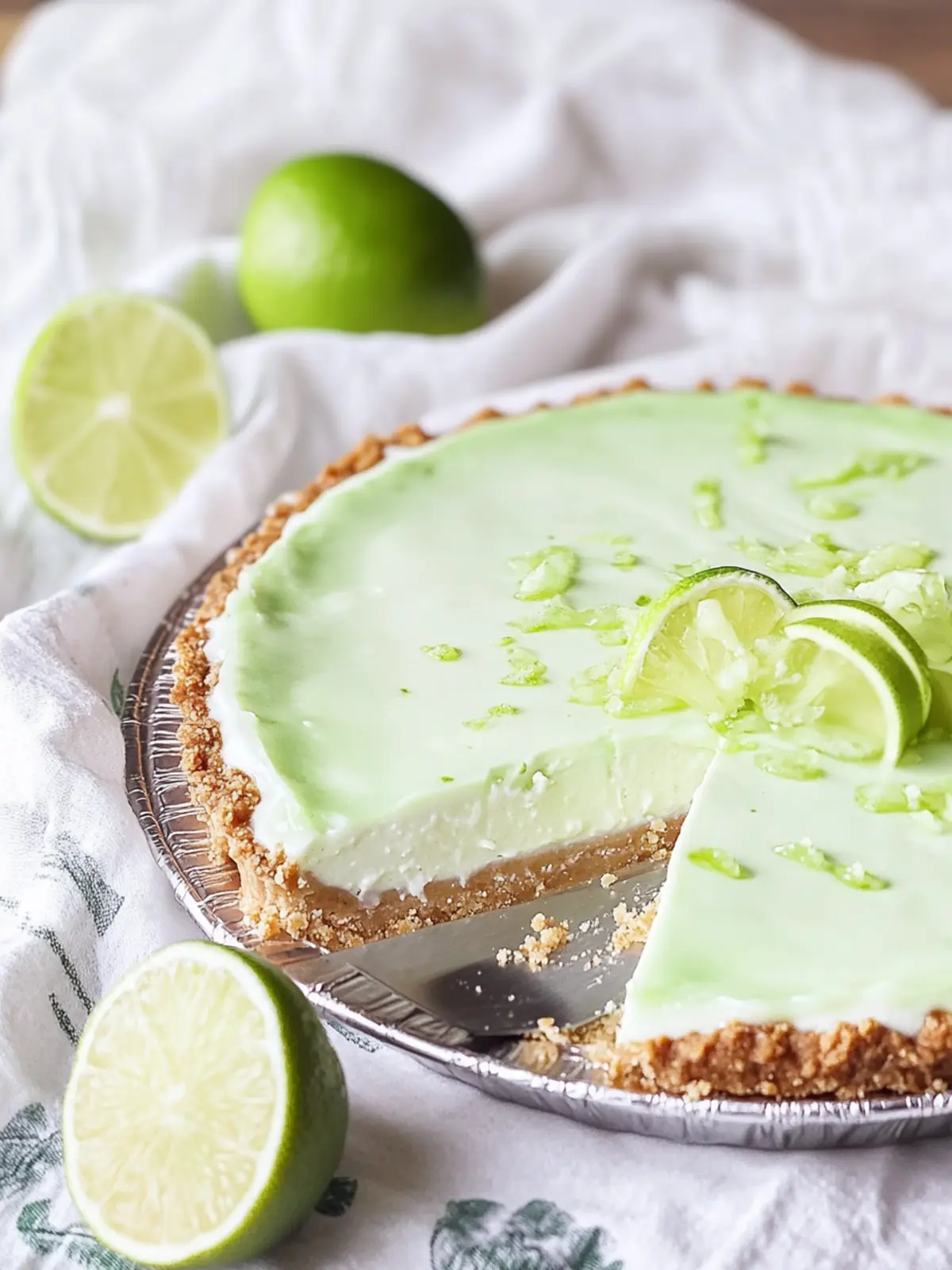No Bake Margarita Pie: Chill Out with This Easy Summer Delight 3 No Bake Margarita Pie