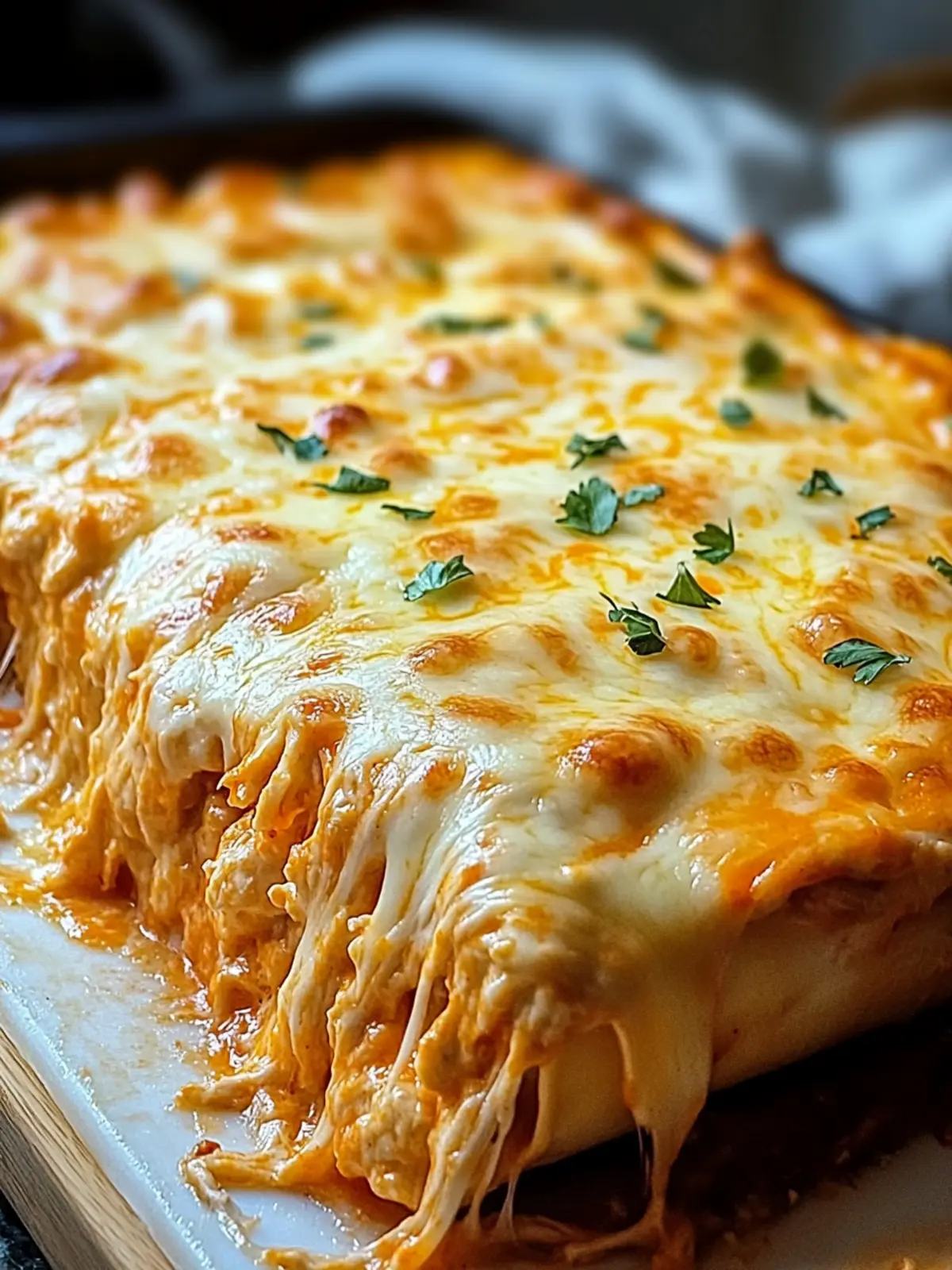 Savory Buffalo Chicken Cheese Bake for a Cozy Night In 2 Buffalo Chicken Cheese Bake