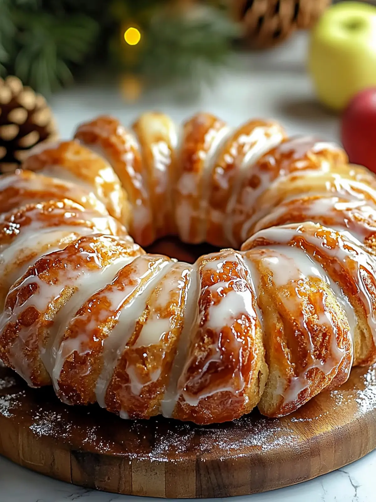 Delicious Apple Kringle with Vanilla Glaze You’ll Love 2 Apple Kringle with Vanilla Glaze