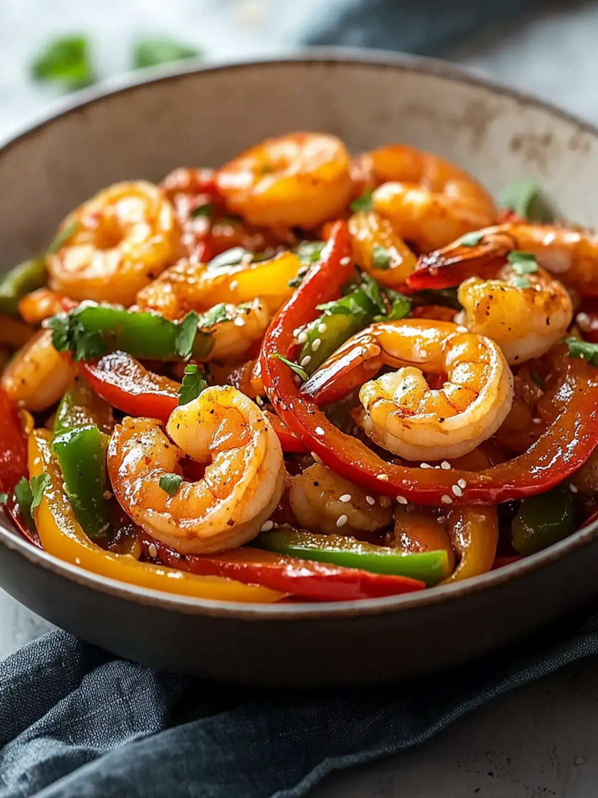 Savor Shrimp and Bell Pepper Stir Fry in Just 20 Minutes 3 Shrimp and Bell Pepper Stir Fry