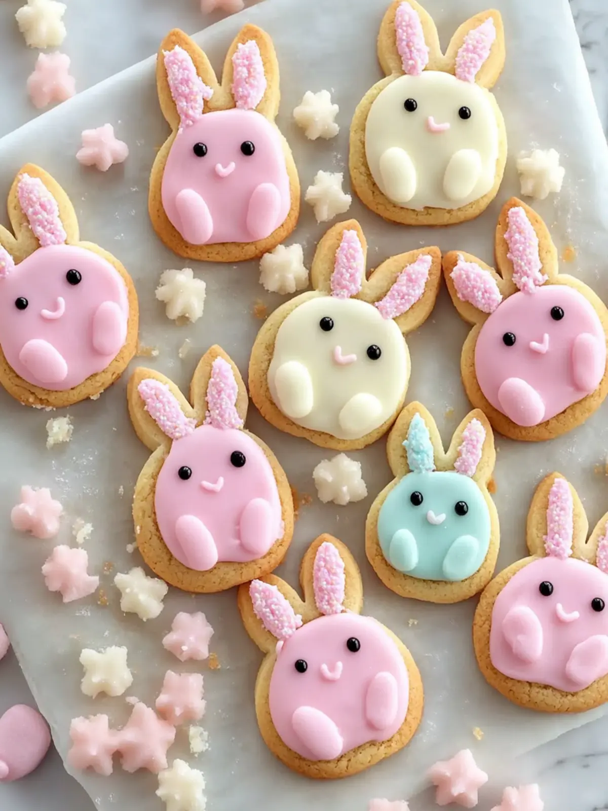 Delightful Soft Buttercream Bunny Cookies for Easter Joy 2 Soft Buttercream Bunny Cookies