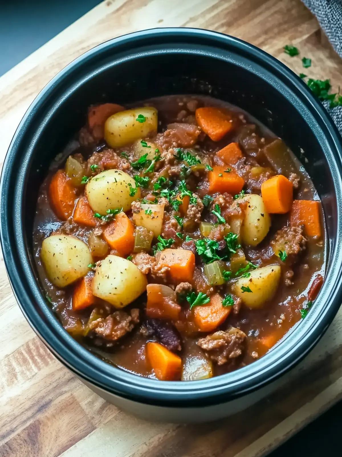 Slow Cooker Vegan Irish Stew: Comfort Food Made Easy 2 Slow Cooker Vegan Irish Stew