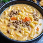 Cheeseburger Macaroni Soup: Cozy Comfort in Every Spoonful 6 Cheeseburger Macaroni Soup