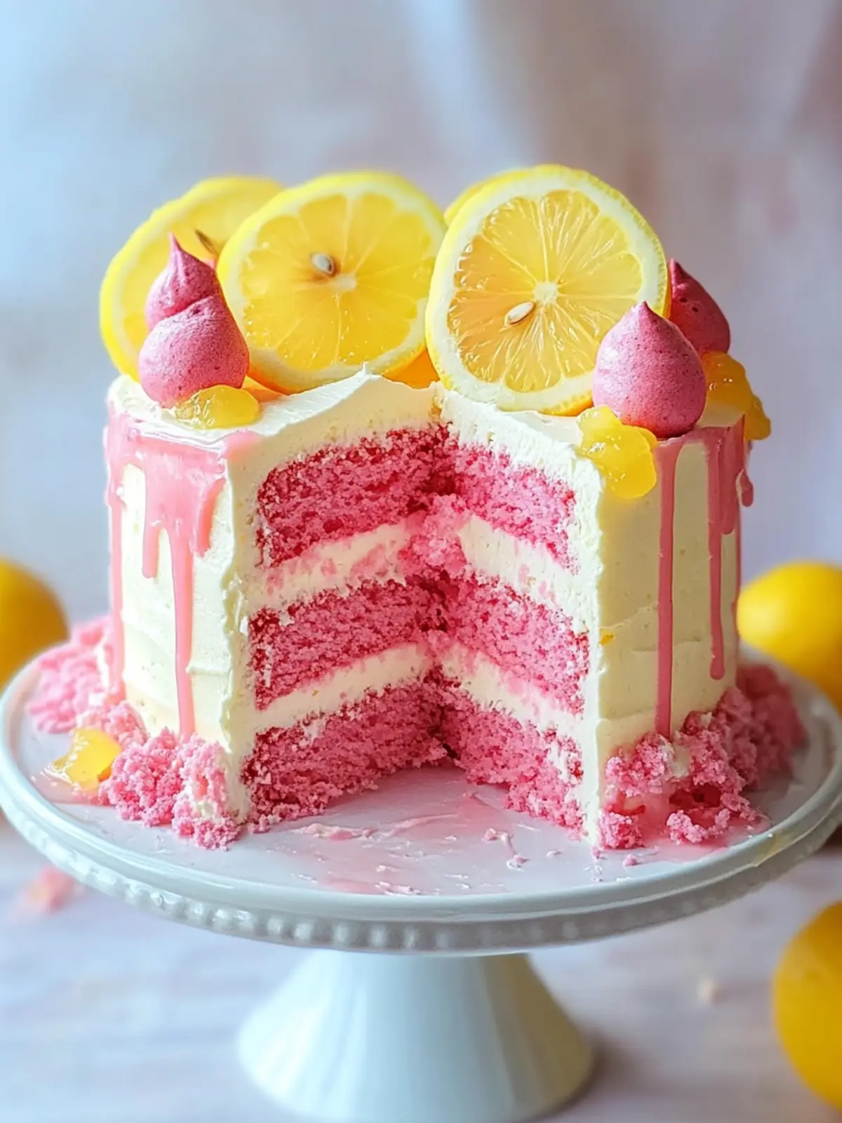 Pink Lemonade Cake: A Sweet Splash of Summer Bliss 5 Pink Lemonade Cake