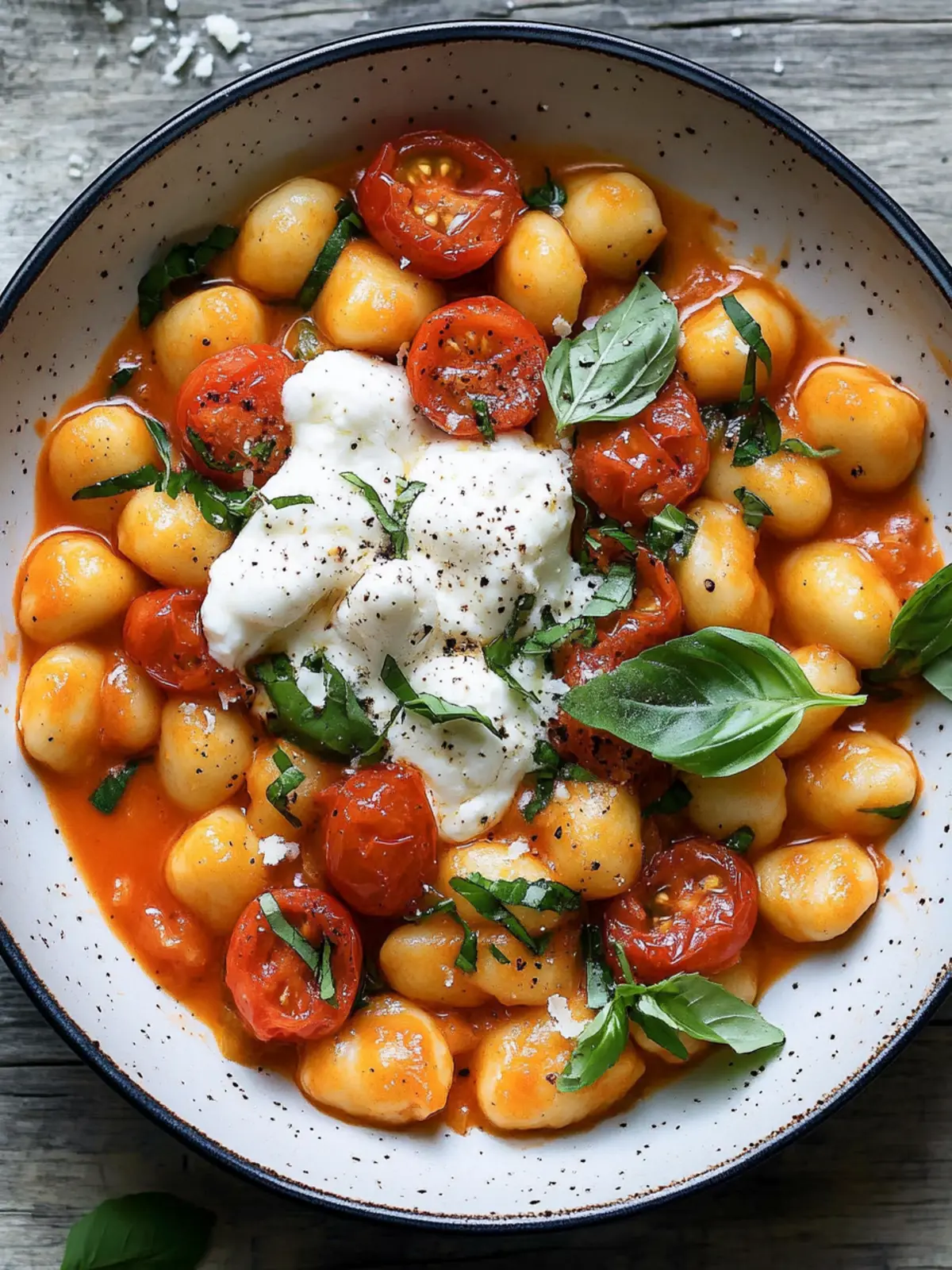 Creamy Tomato Gnocchi with Burrata: A Quick Cozy Dinner 5 Creamy Tomato Gnocchi with Burrata
