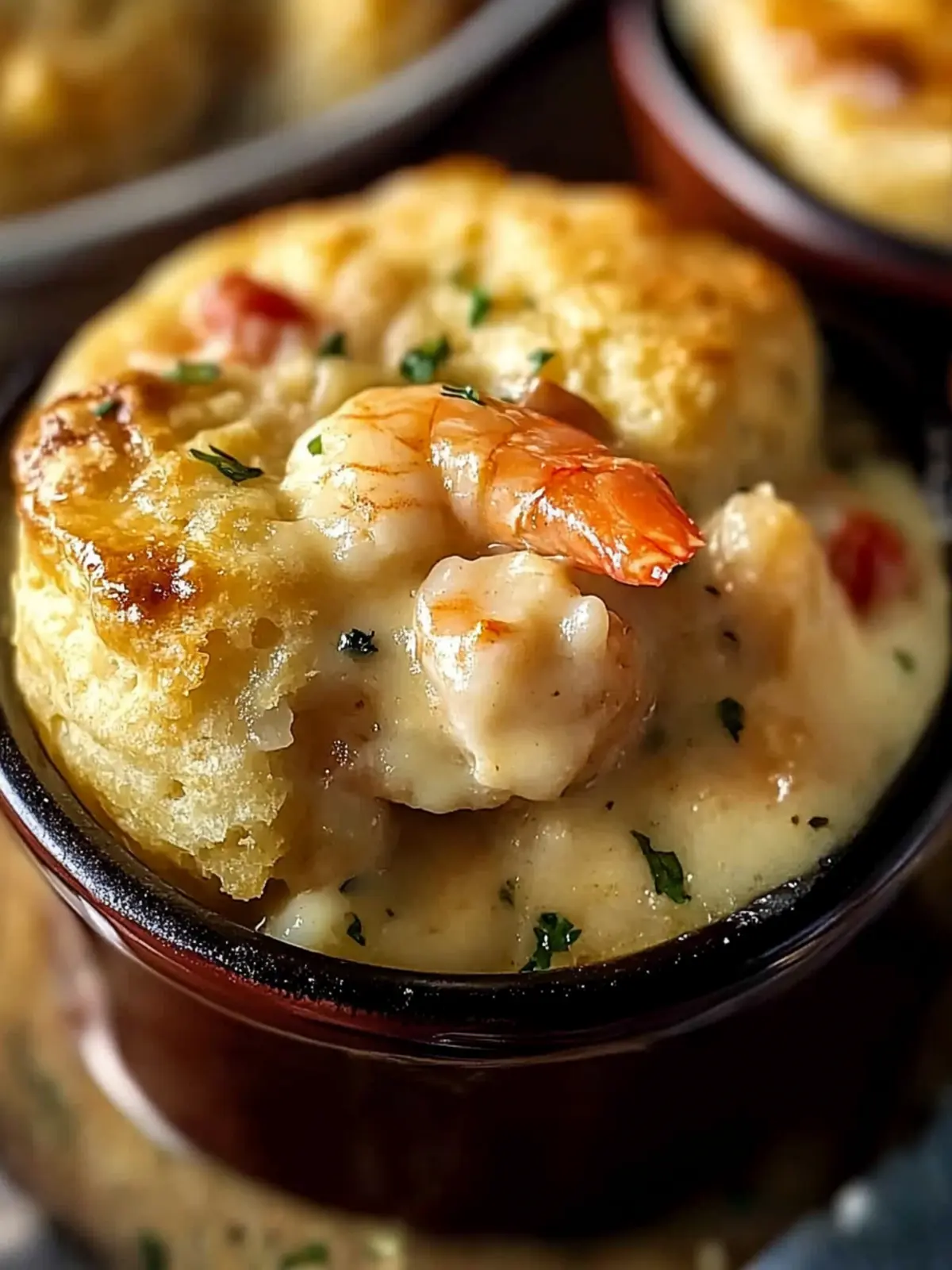 Cheddar Bay Biscuit Seafood Pot Pie in Just 30 Minutes 4 Cheddar Bay Biscuit Seafood Pot Pie