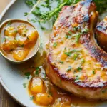 Savory Apricot Ginger Steakhouse Pork Chops in 30 Minutes 7 Apricot Ginger Steakhouse Pork Chops