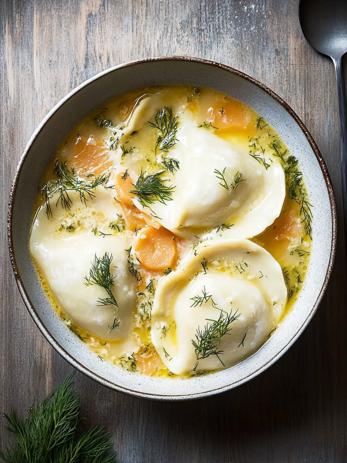 Pierogi Dill Soup: Cozy Comfort Food in Just 30 Minutes 3 Pierogi Dill Soup