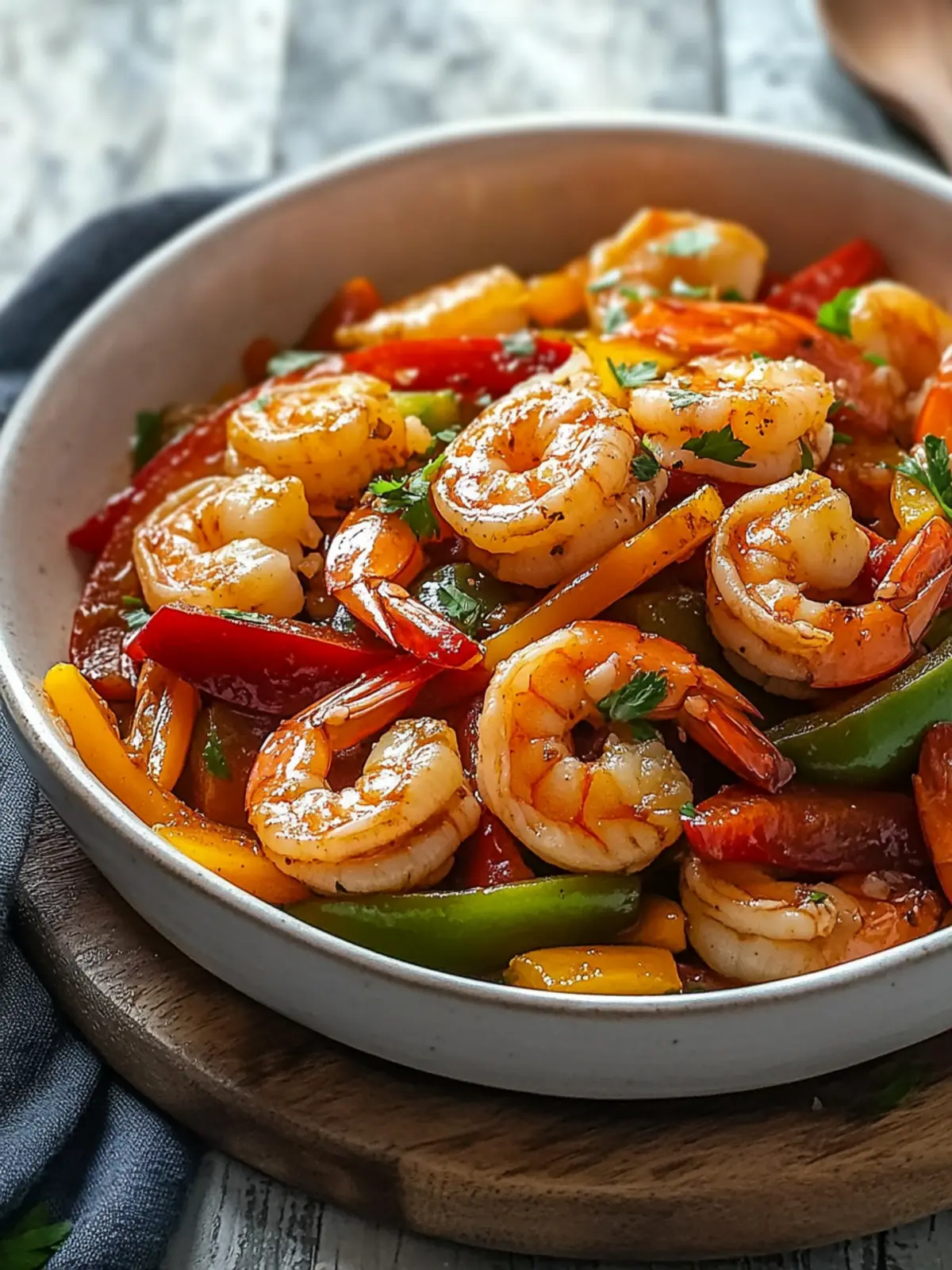Savor Shrimp and Bell Pepper Stir Fry in Just 20 Minutes 5 Shrimp and Bell Pepper Stir Fry