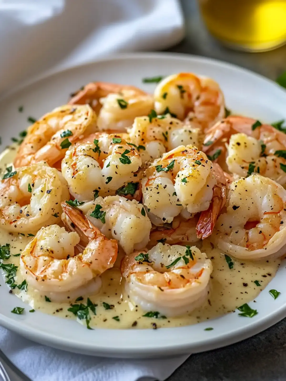 Creamy Garlic Prawns: Your Quick Gourmet Dinner Delight 5 Creamy Garlic Prawns