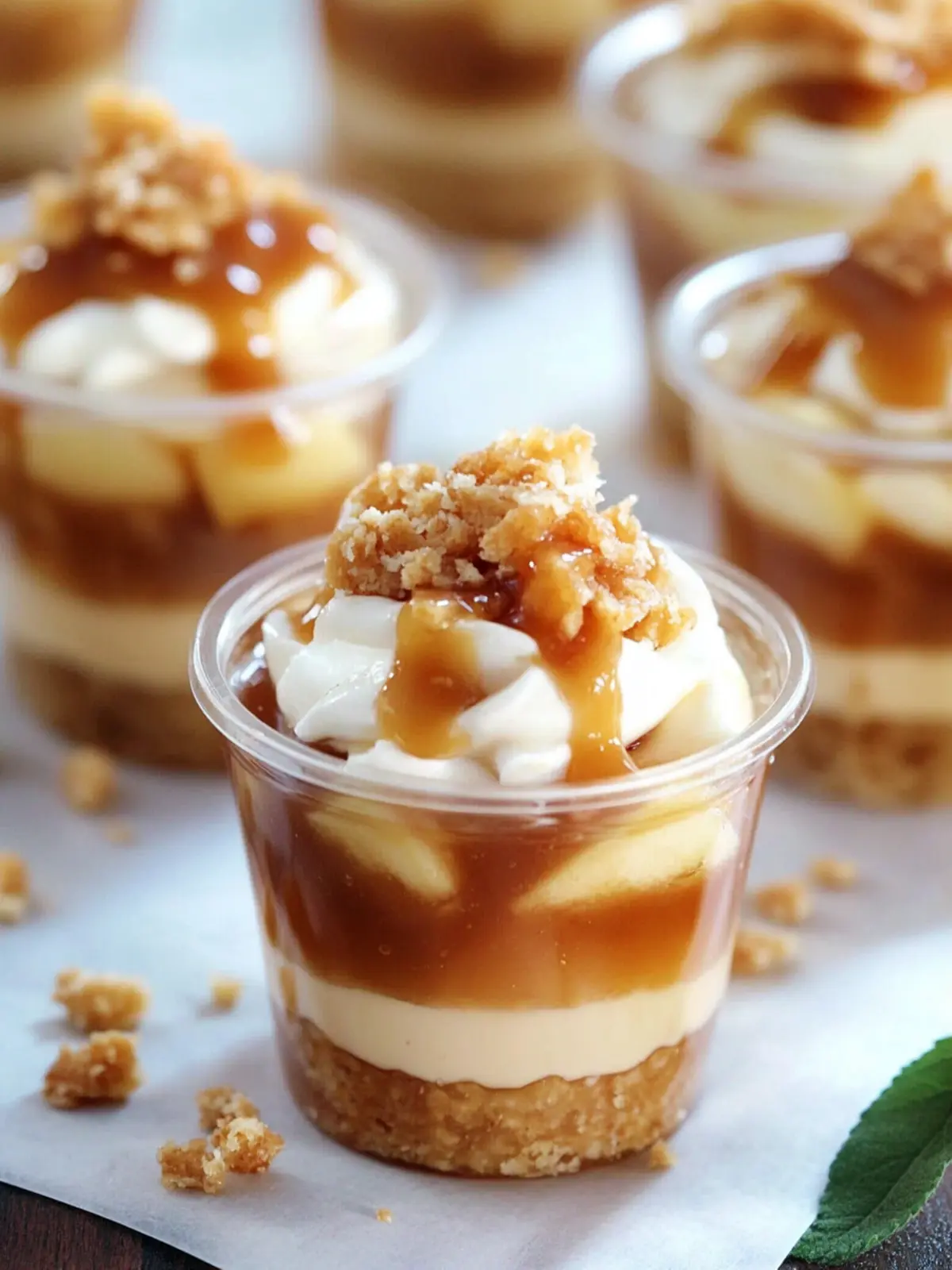 Sweet Caramel Apple Dessert Cups That Feel Like Fall in Every Bite 5 Caramel Apple Dessert Cups