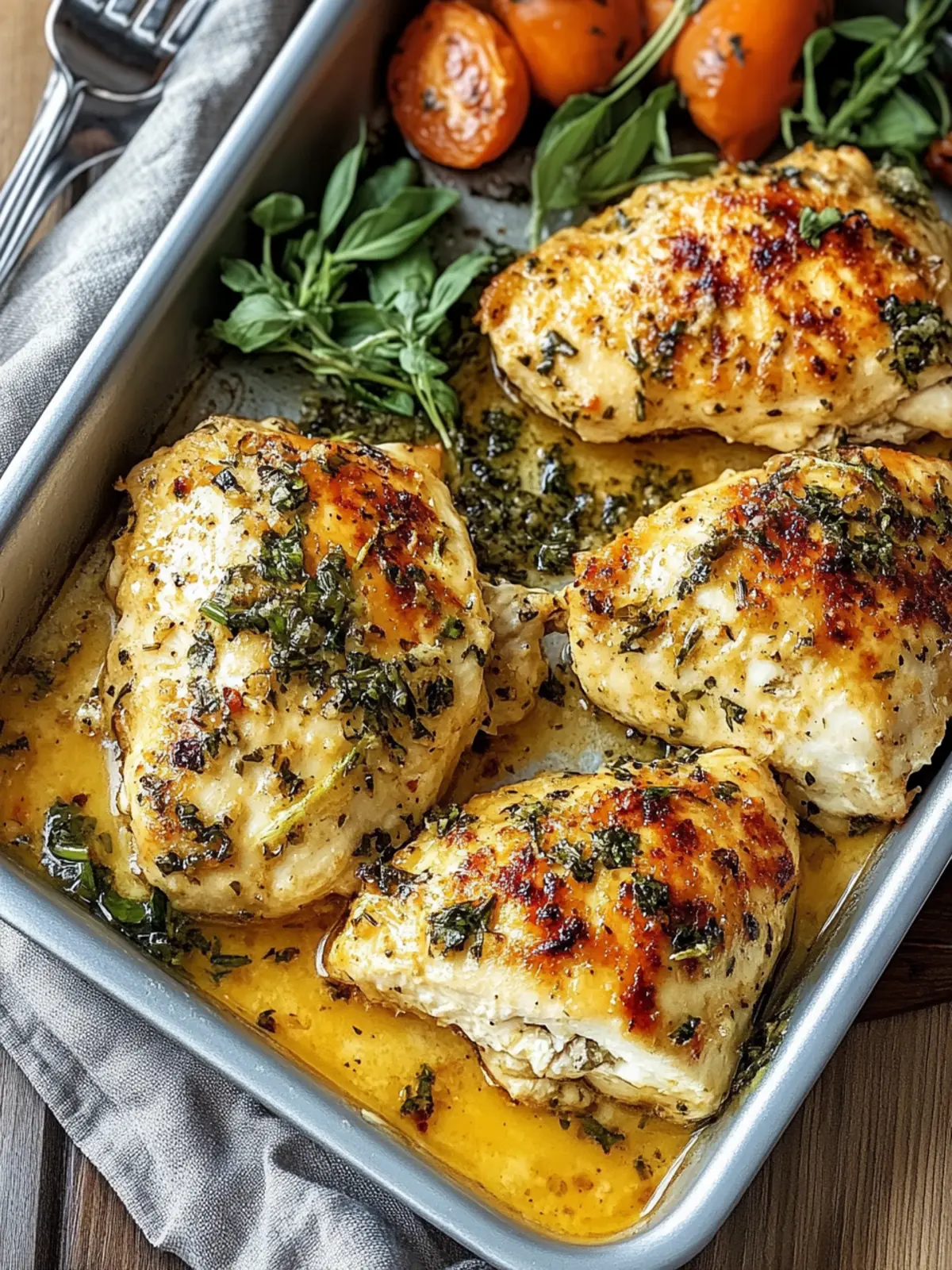 Easy Baked Ranch Chicken That's Juicy and Full of Flavor 3 Baked Ranch Chicken