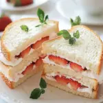 Sweet Strawberry Tea Sandwiches Perfect for Any Gathering 7 Sweet Strawberry Tea Sandwiches