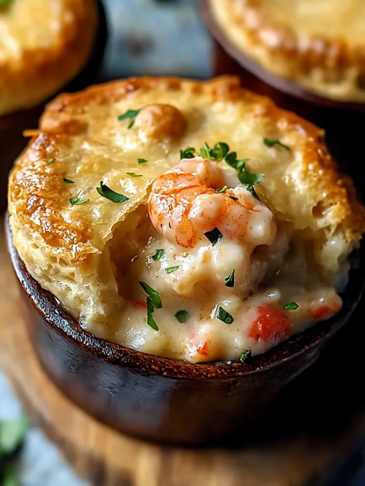 Cheddar Bay Biscuit Seafood Pot Pie in Just 30 Minutes 3 Cheddar Bay Biscuit Seafood Pot Pie