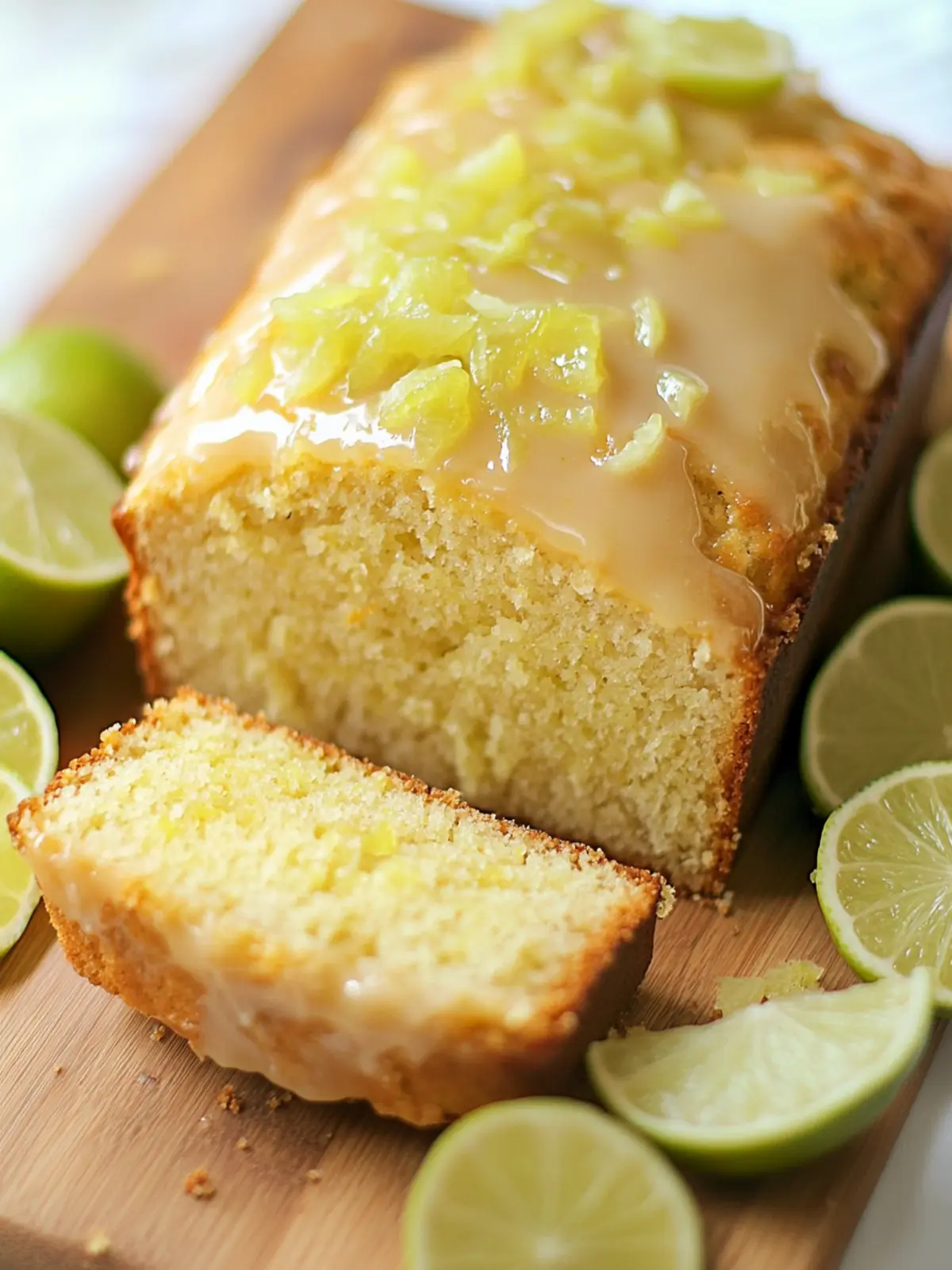 Zesty Key Lime Quick Bread That's a Slice of Paradise 3 Key Lime Quick Bread