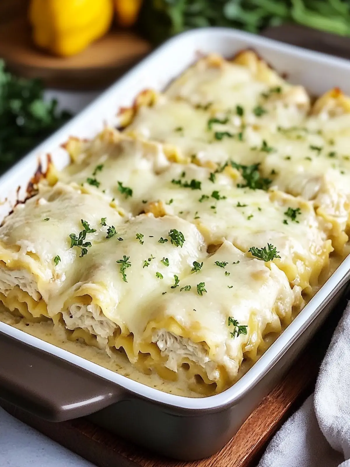 Irresistible Chicken Alfredo Lasagna Roll Ups for Cozy Nights 2 Chicken Alfredo Lasagna Roll Ups