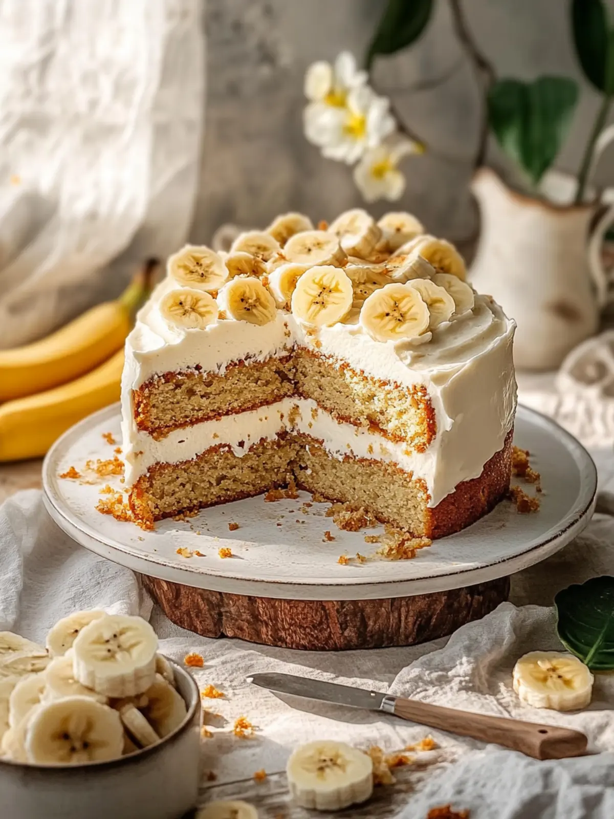 Irresistibly Moist Banana Cake You’ll Make Again and Again 2 Banana Cake