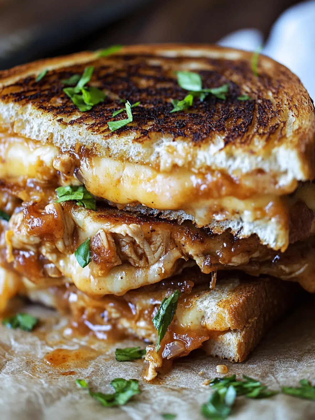Ultimate BBQ Chicken Grilled Cheese for Comfort Food Lovers 2 BBQ Chicken Grilled Cheese
