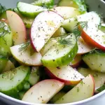 Delicious Apple Pear Cucumber Salad for Refreshing Summer Days 6 Apple Pear Cucumber Salad