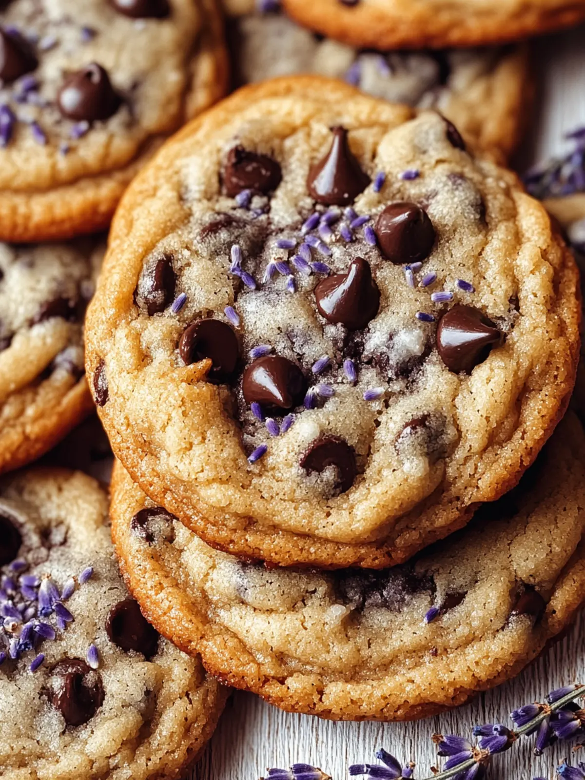 Lavender Chocolate Chip Cookies – A Delightful Twist on Comfort 2 Lavender Chocolate Chip Cookies