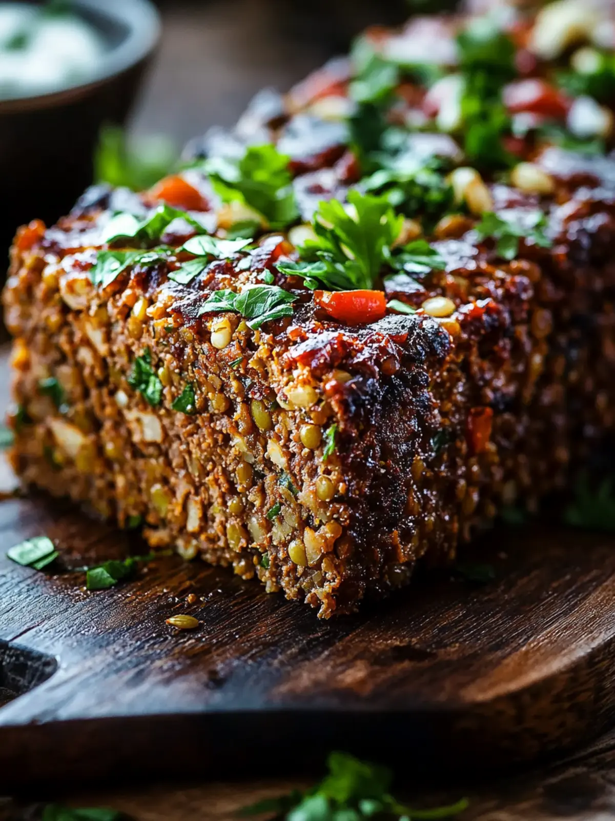 Lentil Meatloaf: Hearty, Plant-Based Comfort in Every Slice 4 Lentil Meatloaf