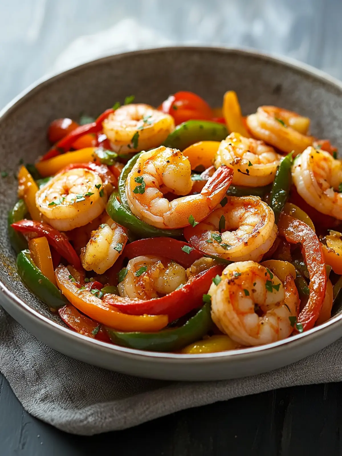 Savor Shrimp and Bell Pepper Stir Fry in Just 20 Minutes 4 Shrimp and Bell Pepper Stir Fry