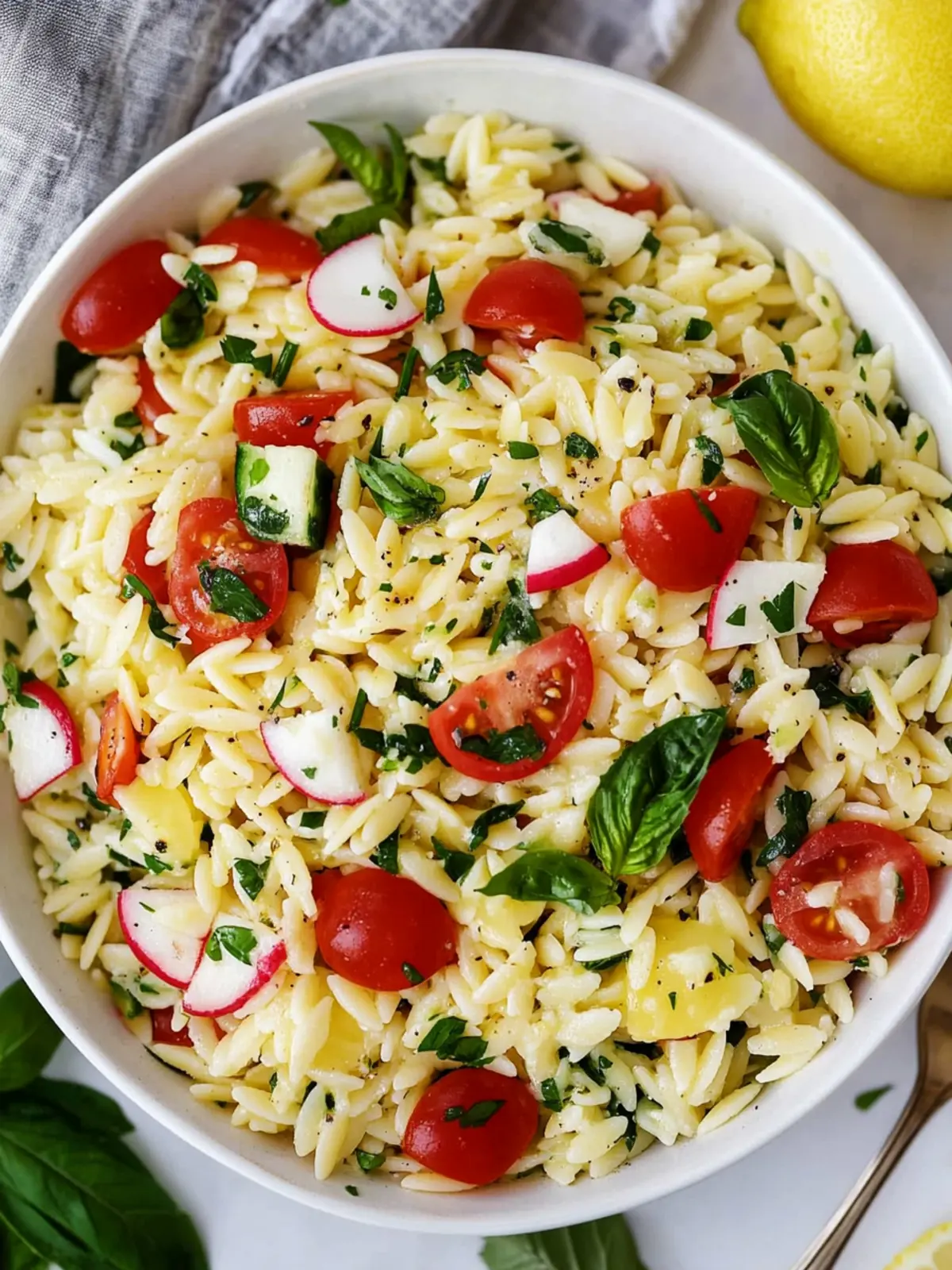 Zesty Lemon Orzo Salad That Brightens Your Meals 4 Lemon Orzo Salad