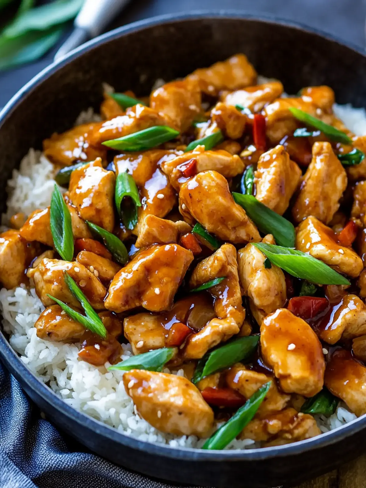 Savory Mongolian Chicken: Quick Dinner in 30 Minutes 3 Mongolian Chicken