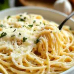 Creamy Cheesy Garlic Parmesan Spaghetti with Cream Cheese Magic 2 Cheesy garlic parmesan spaghetti and cream cheese