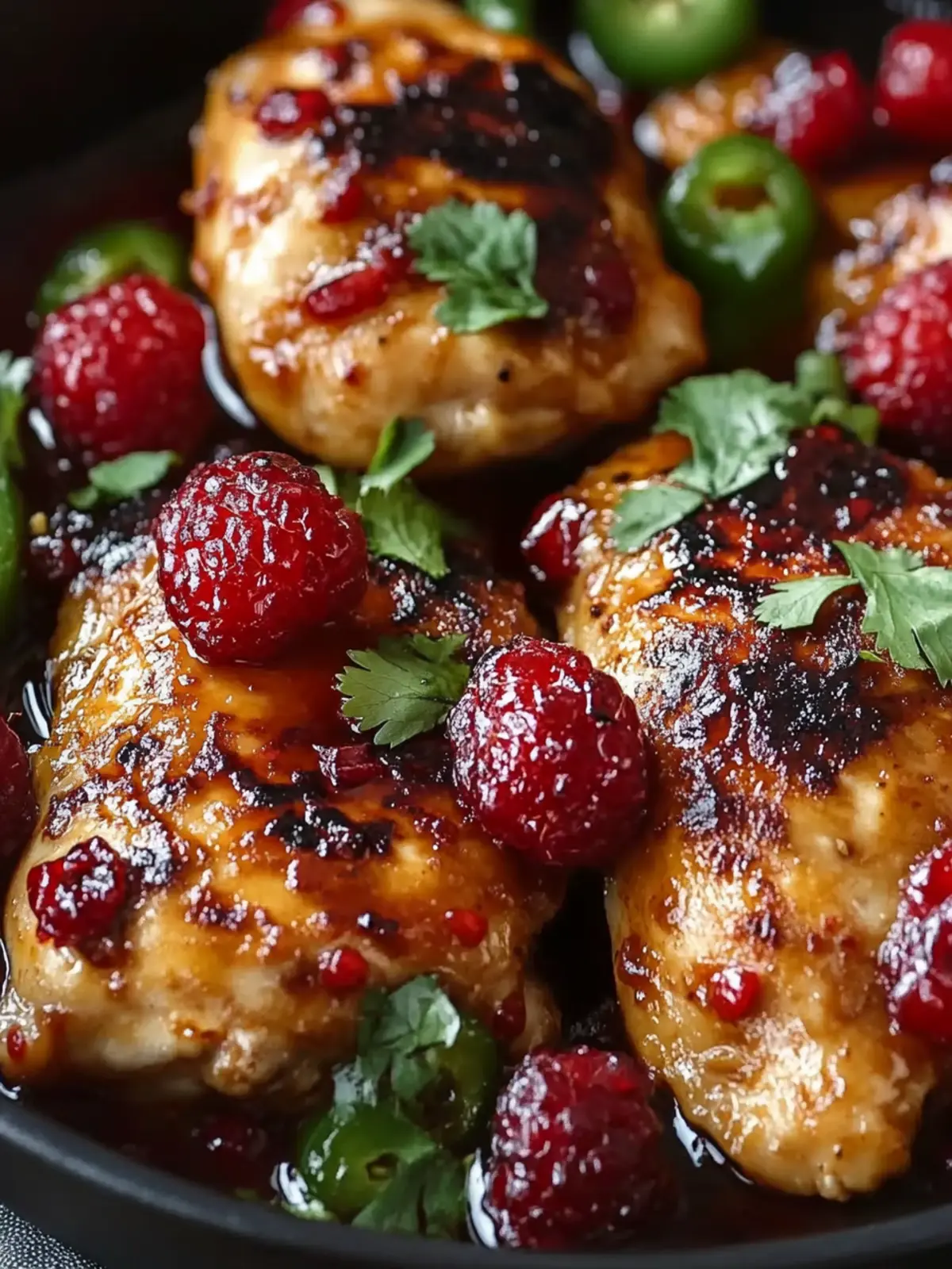 Sweet and Spicy Jalapeno Raspberry Chicken in Just 25 Minutes 5 Sweet and Spicy Jalapeno Raspberry Chicken