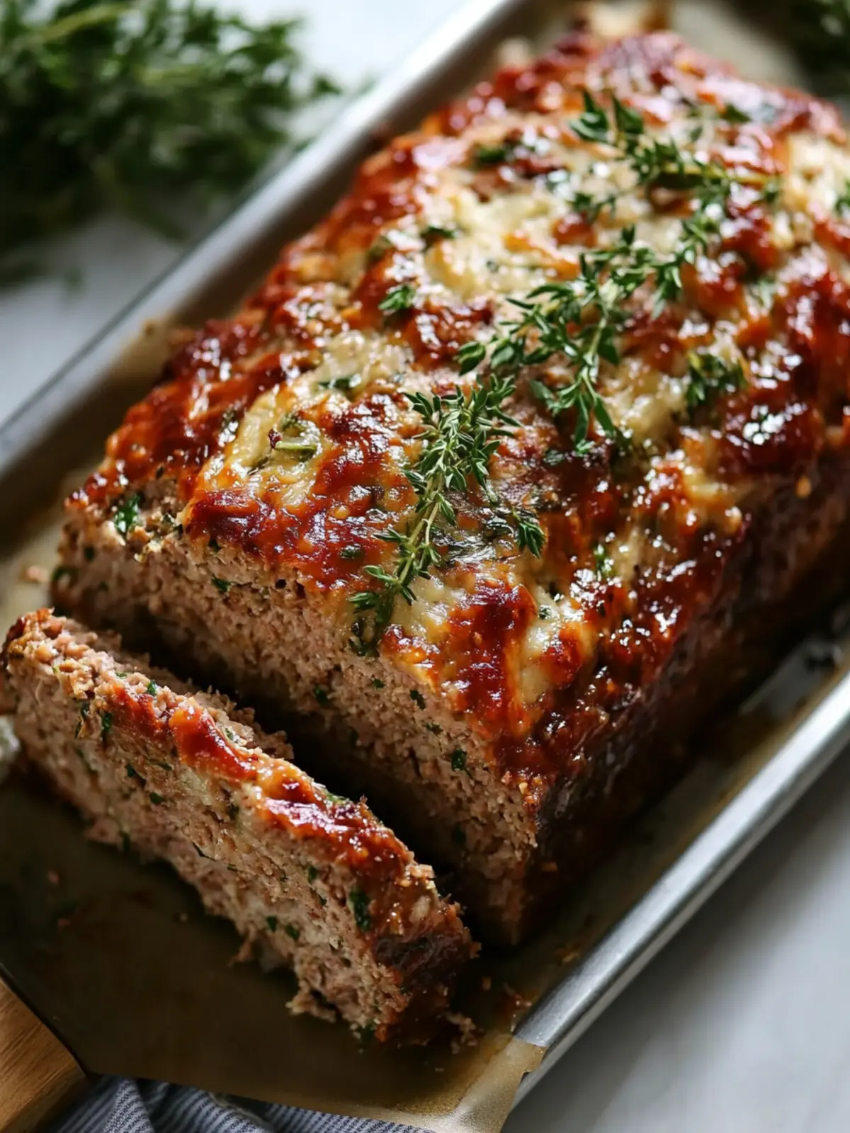 Herb-Crusted Parmesan Meatloaf for Flavor-Packed Comfort Food 4 Herb-Crusted Parmesan Meatloaf